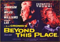 Poster for UK version of 'Beyond This Place' (1959)