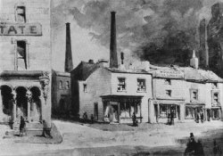 Henry Tate's first store (1841) in Old Haymarket which was later occupied by Thomas J Lipton