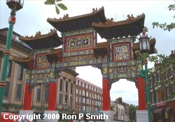Chinese Gate in Nelson Street