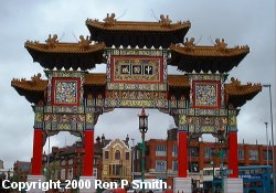 Nelson Street in Liverpool's China Town [Photo: Ron P Smith