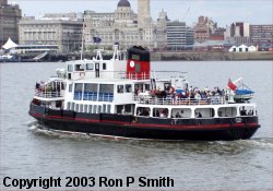 A famous River Mersey ferry boat