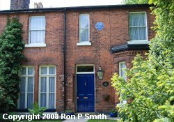 Frank Hornby's home in Station Road, Maghull [Ron P Smith]