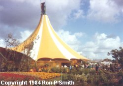 A pavillion in September 1984