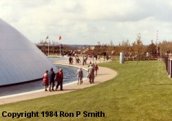 Near the Festival Hall on September 30th 1984
