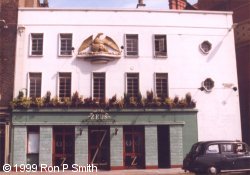 'The American Eagle' pub in Paradise Street